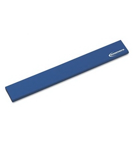 Innovera Products - Innovera - Natural Rubber Keyboard Wrist Rest, Blue - Sold As 1 Each - Encourages