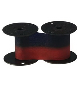 Lathem 7-2CN Time Recorder Ribbon - Black/Red