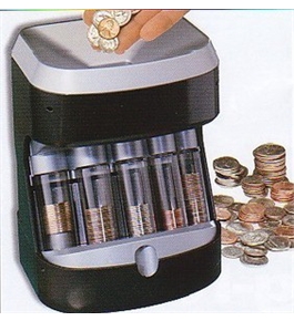 Coin Sorter Bank  Coin sorter, Coin sorting, Old coins
