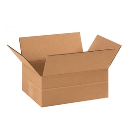 11 3/4" x 8 3/4" x 4 3/4" Multi-Depth Corrugated Boxes (Bundle of 25)