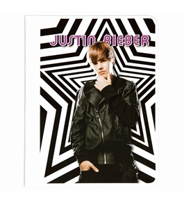 Mead Justin Bieber Composition Book, 80CT Wide Rule, Star Design (72619)