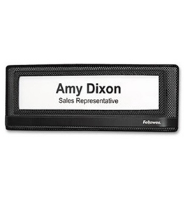 Mesh Partition Additions Nameplate, 16 1/4w x 1 7/ [Electronics]