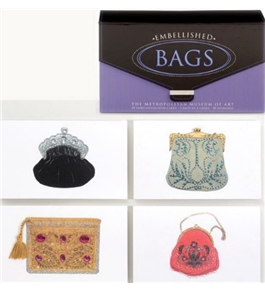 Metropolitan Museum of Art Embellished Shaped Note Cards, Handbags (MN1028)