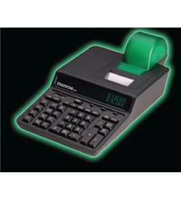 Monroe 8125 Two Color Printing Calculator