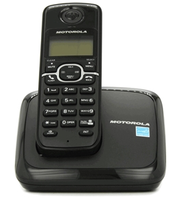 Motorola DECT 6.0 Cordless Phone with 1 Handset and Caller ID L601M