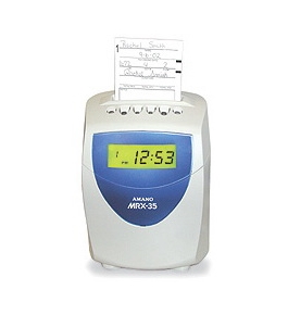 Amano MRX-35 Calculating Time Recorder