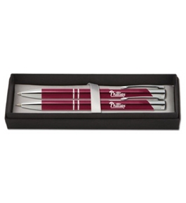 National Design Philadelphia Phillies Tres-Chic Pen and Pencil Set (12680-GCO)