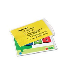 NEW - Clear Laminating Pouches, 3 mil, 9 x 11 1/2, 100/Pack - 52454