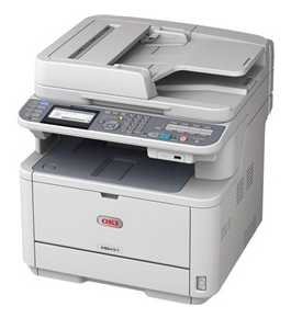 Oki Data MB MB461 Wireless Monochrome Printer with Scanner and Copier