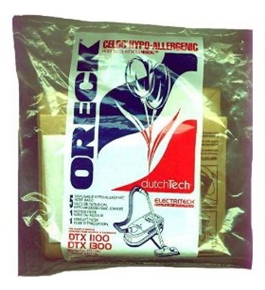 Oreck ET511PK dutchTech Hypo-Allergenic Bags- Genuine - 5 Pack