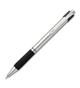 Paper Mate Design Retractable Fine Stainless Steel Point Pen, Black, 12 (1760101)
