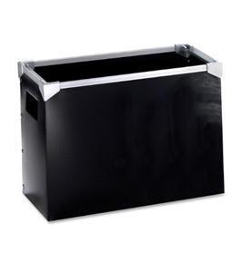 Pendaflex Poly Desktop File Box, Black, 1-Each