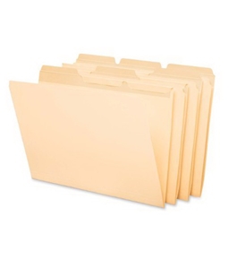 Pendaflex Ready-Tab File Folder, Manila, 1/3 Cut Tabs, Letter, 50-Count