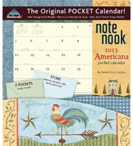 Perfect Timing - Avalanche, 2013 Americana Note Nook Calendar (7007094)