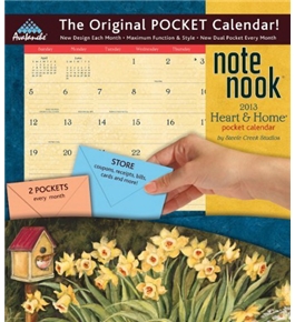 Perfect Timing - Avalanche, 2013 Heart and Home Note Nook Calendar(7007130)