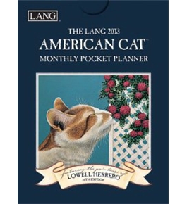 Perfect Timing - Lang 2013 American Cat Monthly Pocket Planner (1003106)