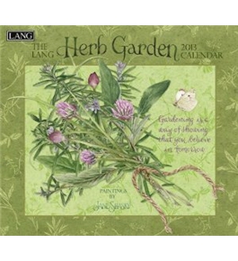 Perfect Timing - Lang 2013 Herb Garden Wall Calendar (1001575)