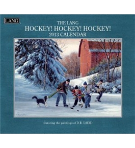 Perfect Timing - Lang 2013 Hockey, Hockey, Hockey Wall Calendar (1001576)