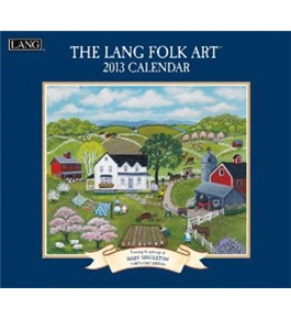 Perfect Timing - Lang 2013 - Lang Folk Art Wall Calendar (1001582)
