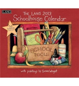 Perfect Timing - Lang 2013 Schoolhouse Wall Calendar (1001600)