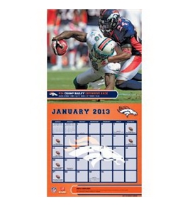 Perfect Timing - Turner 12 X 12 Inches 2013 Denver Broncos Wall Calendar (8011277)