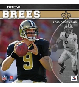 Perfect Timing - Turner 12 X 12 Inches 2013 New Orleans Saints Drew Brees Wall Calendar (8011161)
