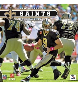 Perfect Timing - Turner 12 X 12 Inches 2013 New Orleans Saints Wall Calendar (8011287)