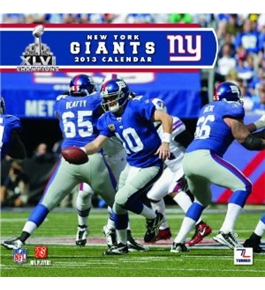 Perfect Timing - Turner 12 X 12 Inches 2013 New York Giants Wall Calendar (8011288)