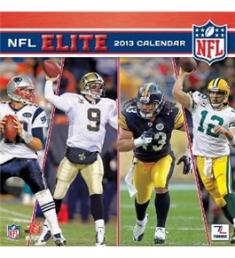 Perfect Timing - Turner 12 X 12 Inches 2013 NFL Elite Wall Calendar (8011344)