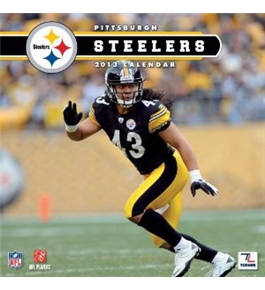 Perfect Timing - Turner 12 X 12 Inches 2013 Pittsburgh Steelers Wall Calendar (8011292)