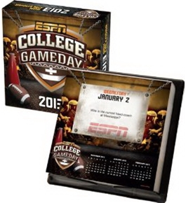 Perfect Timing - Turner 2013 ESPN College Gameday Box Calendar (8051029)