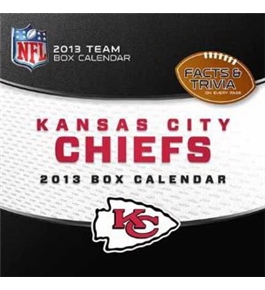 Perfect Timing - Turner 2013 Kansas City Chiefs Box Calendar (8051107)