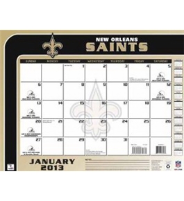 Perfect Timing - Turner 2013 New Orleans Saints Desk Calendar, 22 x 17 Inches (8061248)