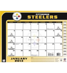 Perfect Timing - Turner 2013 Pittsburgh Steelers Desk Calendar, 22 x 17 Inches (8061253)