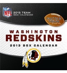 Perfect Timing - Turner 2013 Washington Redskins Box Calendar (8051123)
