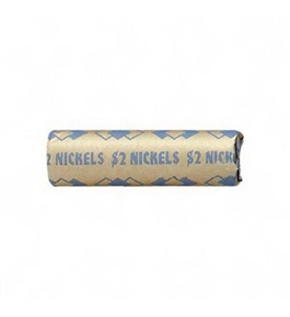 PMC65070 Shotgun Shell Coin Cartridges for Nickels $2 - Blue