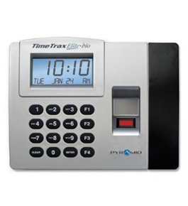 Pyramid TimeTrax Elite Time/Attendandce System - Biometric - 50 Employee