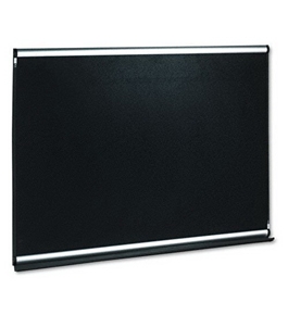 Quartet Connectable Modular Black Embossed Foam Bulletin Board, 6 x 4 Feet, Mounting Hardware Included