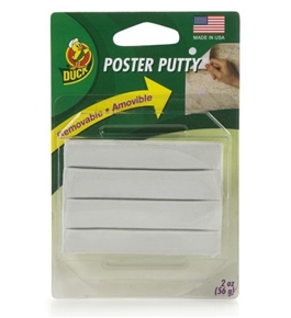Removable Reusable Non-Toxic Poster Putty (White) [Office Product]
