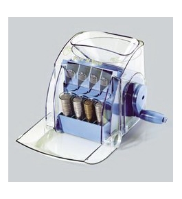 Royal Sovereign Sort 'N Save Manual Coin Sorter, Clear (MS-1)