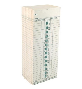 ROYAL 13702 Time Cards for TC100 / TC200 Time Clocks, 250 Count