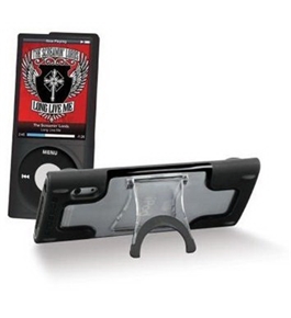 Scosche Co-Molded Kickback N5 Case and Skin for iPod nano 5G (Black)