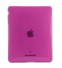 Scosche glosSEE P1 Flexible Rubber Case for iPad (Rocker Pink)