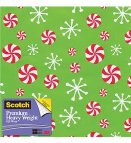 Scotch Gift Wrap, Icon Mix Pattern, 25-Square Feet, 30-Inch x 10-Feet (AM-WPIM-12)