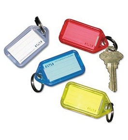Securit Extra Color-Coded Key Tags for Key Tag Rack PMC04993