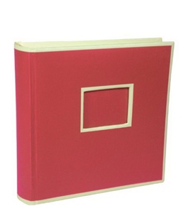 Semikolon 200 Pocket Bound PhotoAlbum, Red (0420004)