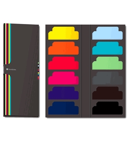 Semikolon Sticky Tab Markers, Assorted Colors (5100002)