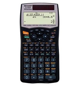 Sharp EL-W516B Scientific Calculator with WriteView (Black)