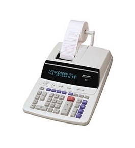 Sharp CS-4194 12-Digit 2 Color Hi-Speed Printing Calculator