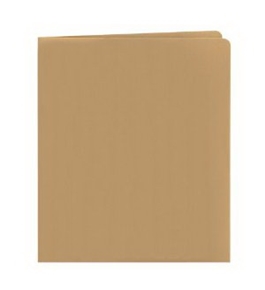 Smead Two Pocket Folder, 100% Recycled, Letter Size, Limestone, 25 per Box (87902)